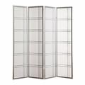 Gracie Oaks Ziolkowski 72 W x 70 H 4 - Panel Room Divider Wood in Brown | 70 H x 72 W x 1 D in | Wayfair F2A99C81053A4C42A878E3175196F97C