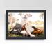 Latitude Run® Real Wood Picture Frame Width 1.25 inches in White/Black | 0.5 D in | Wayfair BB7EF887F9244FDE9AA08F31C7CB78BE