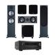 Denon AVC-X3800H & Bronze 500 5.1 Speaker Package Black