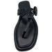 Tory Burch Shoes | Amputee One Shoe Only!! Tory Burch Tiny Miller Black Leather Thong Sandal Size 7 | Color: Black | Size: 7