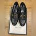 Gucci Shoes | Gucci Horsebit Brixton Loafers Size 37 | Color: Black/Gold | Size: 6.5