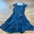 Anthropologie Dresses | Anthropologie Dresses | Anthropologie Lil Silk Dress Size 6 | Color: Blue | Color: Blue | Size: 6