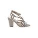 Schutz Heels: Gray Shoes - Women's Size 7 1/2