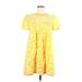 Bebe Casual Dress: Yellow Dresses - Women's Size Medium