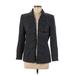Talbots Jacket: Black Stripes Jackets & Outerwear - Women's Size 8 Petite