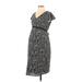 Old Navy - Maternity Casual Dress - Wrap: Gray Marled Dresses - Women's Size Small