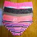 Pink Victoria's Secret Intimates & Sleepwear | Nwt Set Of 3 Victoria’s Secret M Lace Trimmed Panties | Color: Orange/Pink | Size: M