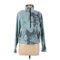 The North Face Fleece Jacket: Short Teal Jackets & Outerwear - Women's Size Medium