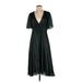 By Malene Birger Casual Dress - Midi: Green Dresses - Women's Size 36