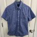 J. Crew Shirts | J. Crew Shirt Sleeve Button Down. Size M. Guitar All Over Print | Color: Blue | Size: M