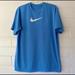 Nike Shirts & Tops | Nike Boy’s Dri-Fit Classic Blue Training Shirt Sz. Xl, Euc | Color: Blue | Size: Xlb