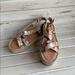 Madewell Shoes | Nwt Madewell Snakeskin Leather Sandal | Color: Black | Size: 9.5