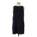 Abercrombie & Fitch Casual Dress - Shift: Black Dresses - Women's Size Medium