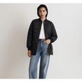 Madewell Jackets & Coats | Madewell Quilted Oversized Bomber Jacket Xs | Color: Black | Size: Xs