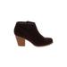 DV8 by Dolce Vita Ankle Boots: Burgundy Shoes - Women's Size 8