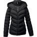 Michael Kors Jackets & Coats | Michael Kors Hooded Packable Down Puffer Jacket Coat Zip Front Black L New | Color: Black | Size: L