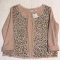 Anthropologie Jackets & Coats | Nwt! Anthro Beaded Embellished Swing Jacket | Color: Pink | Size: M