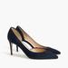 J. Crew Shoes | J Crew Lucie Black Suede D'orsay Heels Pumps 11 | Color: Black | Size: 11