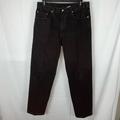 Levi's Jeans | Levi’s 550 Jeans Relaxed Classic Fit High Rise Dark Wash Vintage Denim Pants | Color: Black/Silver | Size: 38