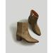 Madewell Shoes | Madewell The Darcy Ankle Boot In Burnt Olive Suede | Color: Green | Size: 6