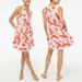 J. Crew Dresses | J. Crew Lobster Summer Dress Cotton W Pockets | Color: Pink/Red | Size: 0