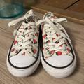 Converse Shoes | Converse Chuck Taylors Kids Shoes Strawberries And Cherries Kids Size 12 | Color: Red/White | Size: 12g