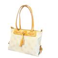 Dooney & Bourke Bags | Dooney & Bourke Women Tassel Zip Handbag Two-Tone (Blue And Tan) | Color: Blue/Tan | Size: Os