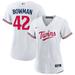 Matt Bowman Women's Nike White Minnesota Twins Home Replica Custom Jersey