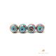 Turquoise Beads for DIY Bracelet - Tibetan Spacer Beads for Bracelet Kit - Nepalese Beads for Necklace Kit Craft Present