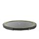 EXIT Toys Silhouette Ground Sports Trampoline - 14ft - Big Inground Round Trampoline for Outdoor - for 14 Years and Older - Includes Feet Safety System - Easy Access - Great Jumping Power - Black