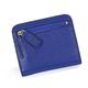 CCAFRET Ladies Purse Fashion Split Leather Lady Wallet Mini Wallet Lady Small Leather Wallet with Coin Pocket (Color : Blue)