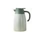 Electric Kettle Stainless Steel Insulated Kettle Household Large Capacity Insulated Water Kettle Hot Water Kettle Dormitory Hot Water Bottle Warm Water Kettle Tea Kettle (Color : Green, Size : 2.0L