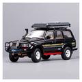 RKHAIDI Miniature Alloy Car Model 1 18 For Toyota Land Cruiser Lc80 Land Cruiser Simulation Alloy Car Model Adult Collection Gift Toy Crafts Top Holiday Toys (Color : 2)