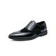 CCAFRET Men Shoes Shoes Men Formal Italian Brand Business Shoes Men Oxford Shoes Leather Coiffeur Dress Elegant Shoes for Men Wedding Shoes (Color : Schwarz, Size : 6.5)