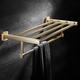 Towel Racks, Bathroom Towel Rack Wall Mounted Towel Holder,Bathroom Accessories Solid Brass Towel Bar/Rack,Brushed Towel Holder,Bath Shelves,Bath Hardware/Towel Rack B/a needed (Towel Rack B a)