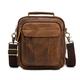 CCAFRET Shoulder bag Men's Shoulder Bag Large Capacity Bag Leather Men's Casual Design School Messenger Bag