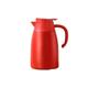 Electric Kettle Stainless Steel Insulated Kettle Household Large Capacity Insulated Water Kettle Hot Water Kettle Student Dormitory Hot Water Bottle Warm Water Kettle Tea Kettle (Color : Red, Size :