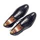 CCAFRET Men Shoes Men's Shoes Arrival Mens Casual Oxfords Leather Moccasins for Man Design Flats Men's (Color : Schwarz, Size : 8.5)