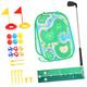 ibasenice 1 Set Golf Game Mat Outdoor Toys Toy Golf Clubs Golf Educational Toys for Golf Game Playset Children Golf Plaything Golf Playset Sport Toys for Golf Toy