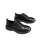CCAFRET Men shoes Genuine Leather Men Casual Shoes Luxury Brand Boots Mens Low Top Work boots Motorcycle boots Plus Size (Color : Schwarz, Size : 6.5 UK)