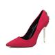 CCAFRET High Heels Ladies High Heels Women Shoes Pumps High Heel Stiletto Wedding Shoes Woman Pumps (Color : Red, Size : 6.5)