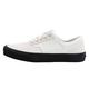VOSMII Sneakers Canvas Upper Sneakers Men's Skateboard Lace-Up White Shoes Rubber Sole (Size : XL)