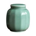 Stash Jar Container Small Kitchen Food Storage Jar Sealed Jar Celadon Loose Tea Storage Container Jar Storage Jar Ceramic Tea Jar Vintage Storage Jars (Color : A)