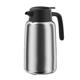 Electric Kettle Clear Water Insulated Water Kettle Stainless Steel Hot Water Kettle Insulated Bottle Household Hot Water Kettle Large Capacity Tea Bottle Tea Kettle (Color : Silver)