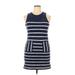 Vineyard Vines for Target Casual Dress: Blue Stripes Dresses - Women's Size X-Large
