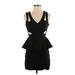 Sparkle & Fade Casual Dress: Black Dresses - Women's Size 2