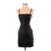 Divided by H&M Cocktail Dress - Mini: Black Dresses - Women's Size 2