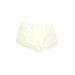 Active by Old Navy Athletic Shorts: Ivory Solid Activewear - Women's Size Large
