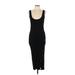 525 America Casual Dress - Sheath: Black Dresses - Women's Size Large
