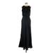 Donna Ricco Cocktail Dress: Black Dresses - Women's Size 8